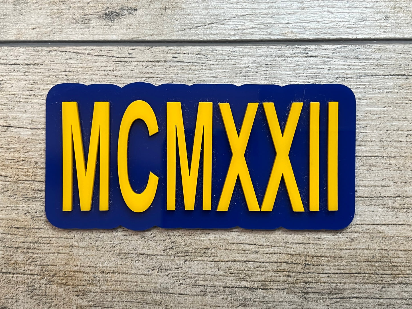 MCMXXII Large Pin