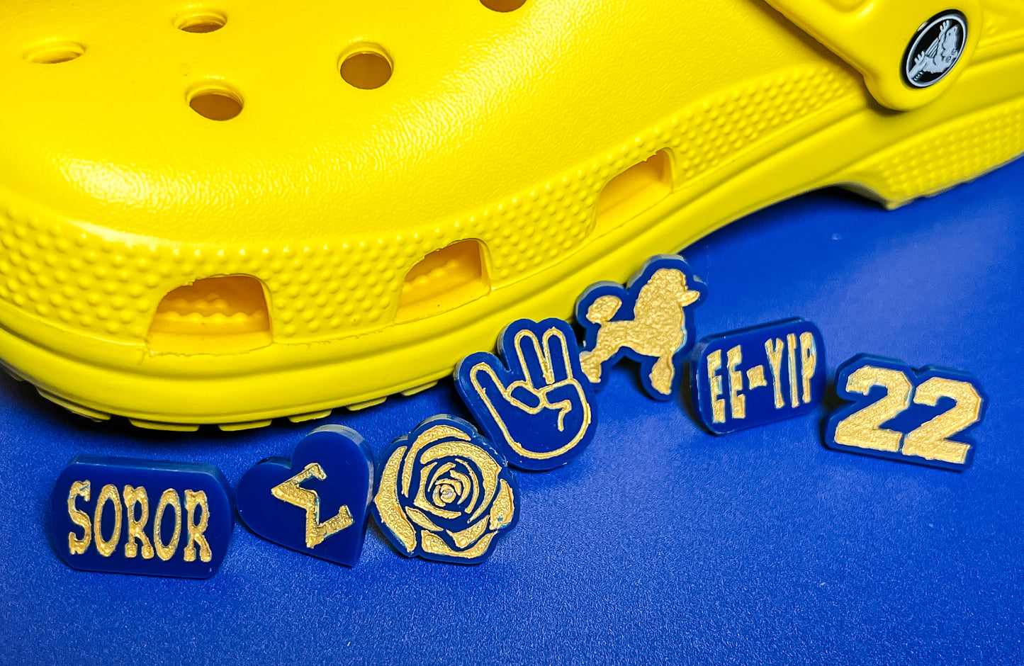 Croc Charms - Set of 7